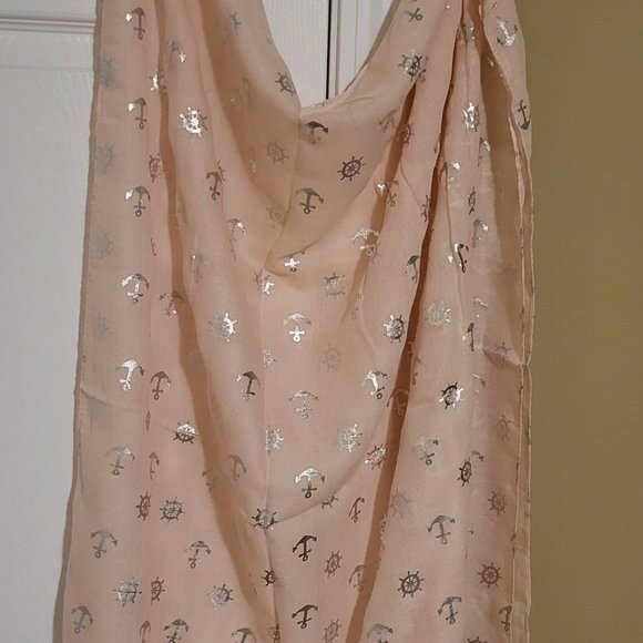 Pink Women's Scarf, Size: OS, - Picture 2 of 4